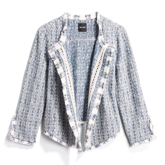 NIC+ZOE Jackets & Blazers - NIC+ZOE  Voyage Fringe Jacket